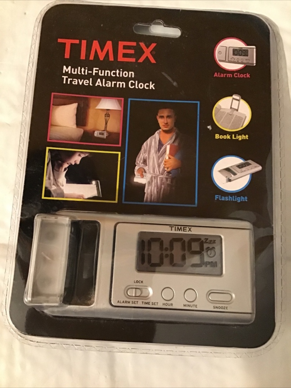 Vintage Timex Multi Function Travel Alarm Clock